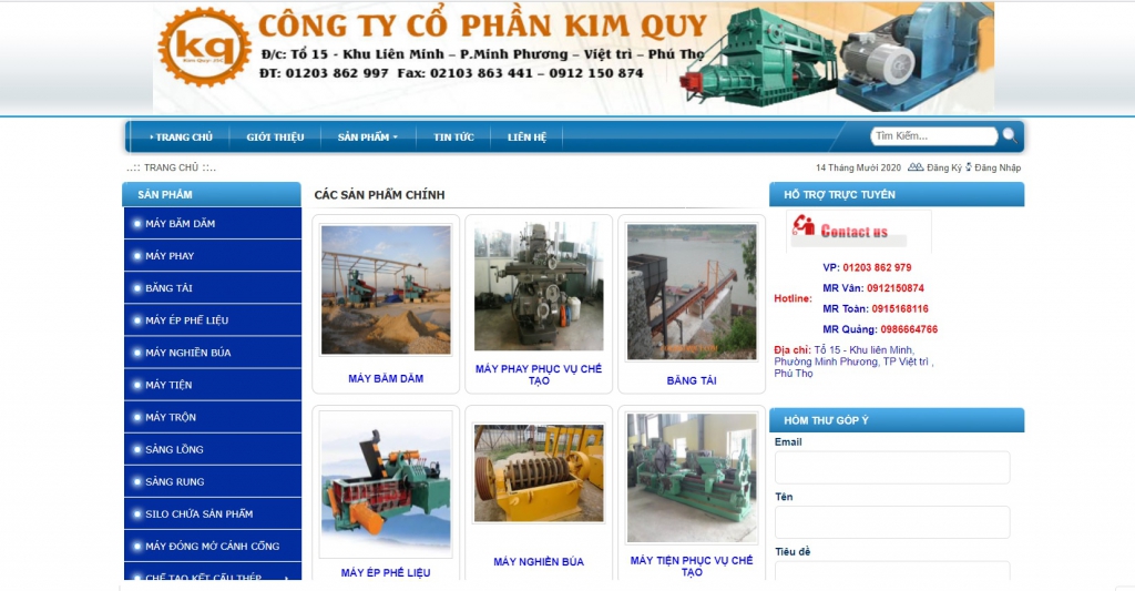 SX KD phụ tùng máy công cụ